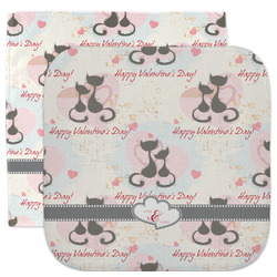 Cats in Love Facecloth / Wash Cloth (Personalized)