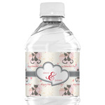 Cats in Love Water Bottle Labels - Custom Sized (Personalized)