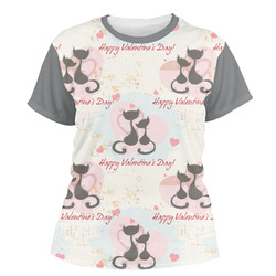 Cats in Love Women's Crew T-Shirt - X Small