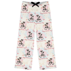 Cats in Love Womens Pajama Pants - L