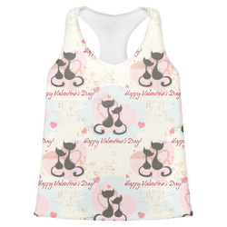 Cats in Love Womens Racerback Tank Top - X Large