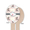 Cats in Love Wooden Food Pick - Oval - Single Sided - Front & Back