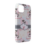 Cats in Love iPhone Case - Plastic - iPhone 14 (Personalized)