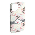 Cats in Love iPhone Case - Plastic - iPhone 15 Pro Max (Personalized)