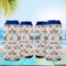 Elephants in Love 16oz Can Sleeve - Set of 4 - LIFESTYLE