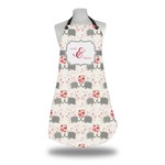 Elephants in Love Apron w/ Couple's Names