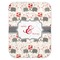 Elephants in Love Baby Swaddling Blanket (Personalized)