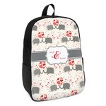 Elephants in Love Kids Backpack (Personalized)