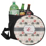 Elephants in Love Collapsible Cooler & Seat (Personalized)