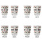 Elephants in Love Glass Shot Glass - Standard - Set of 4 - APPROVAL