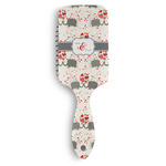 Elephants in Love Hair Brushes (Personalized)