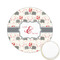 Elephants in Love Icing Circle - Small - Front