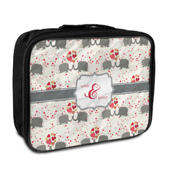 Elephants in Love Insulated Lunch Bag (Personalized)