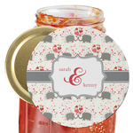 Elephants in Love Jar Opener (Personalized)