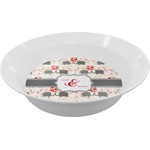 Elephants in Love Melamine Bowl (Personalized)