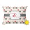 Elephants in Love Outdoor Throw Pillow (Rectangular - 12x16)