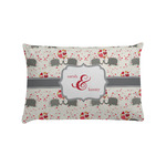 Elephants in Love Pillow Case - Standard (Personalized)