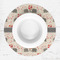 Elephants in Love Round Linen Placemats - LIFESTYLE (single)