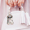 Elephants in Love Sanitizer Holder Keychain - Small (LIFESTYLE)