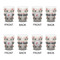 Elephants in Love Shot Glass - White - Set of 4 - APPROVAL