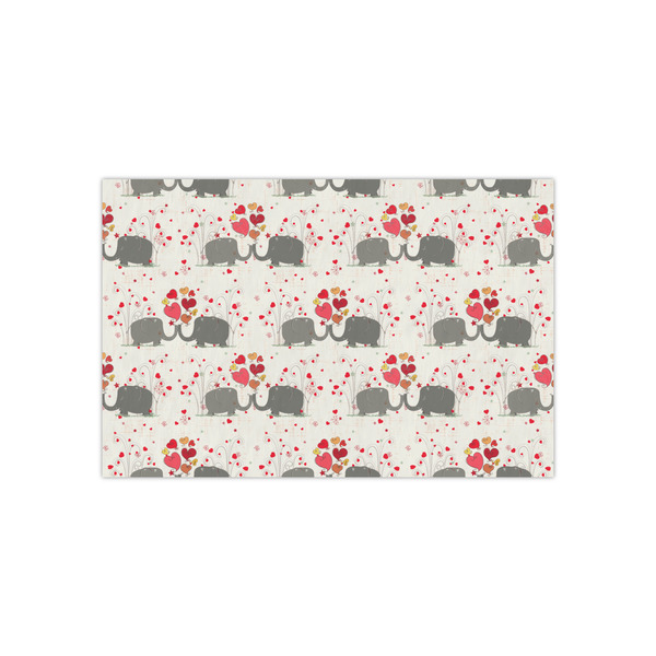 Custom Elephants in Love Small Tissue Papers Sheets - Heavyweight