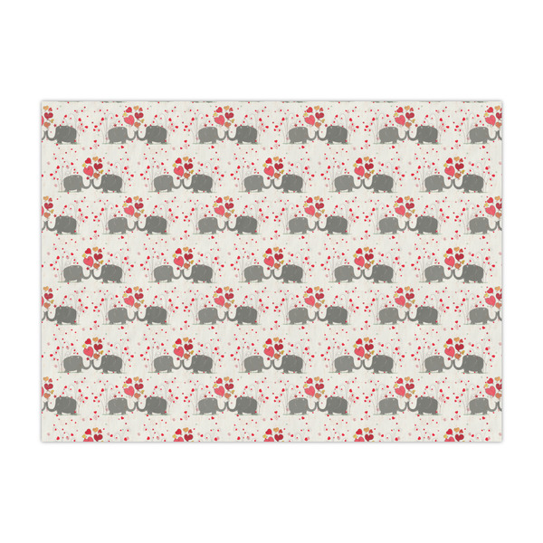 Custom Elephants in Love Large Tissue Papers Sheets - Lightweight