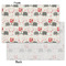 Elephants in Love Tissue Paper - Lightweight - Small - Front & Back