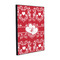 Heart Damask 16x20 Wood Print - Angle View