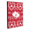 Heart Damask 20x24 Wood Print - Angle View