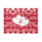 Heart Damask 5'x7' Patio Rug - Front/Main