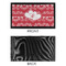 Heart Damask Bar Mat - Small - APPROVAL