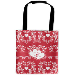 Heart Damask Auto Back Seat Organizer Bag (Personalized)