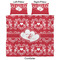Heart Damask Comforter Set - King - Approval