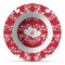 Heart Damask Microwave & Dishwasher Safe CP Plastic Bowl - Main