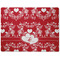 Heart Damask Dog Food Mat - Medium without bowls