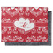 Heart Damask Electronic Screen Wipe - Flat