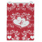 Heart Damask Jewelry Gift Bag - Matte - Front