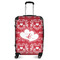 Heart Damask Medium Travel Bag - With Handle