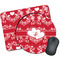 Heart Damask Mouse Pads - Round & Rectangular