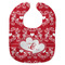 Heart Damask New Bib Flat Approval