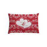 Heart Damask Pillow Case - Toddler (Personalized)