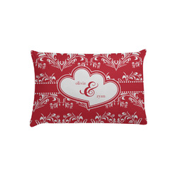 Heart Damask Pillow Case - Toddler (Personalized)