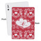 Heart Damask Playing Cards - Approval