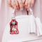 Heart Damask Sanitizer Holder Keychain - Small (LIFESTYLE)