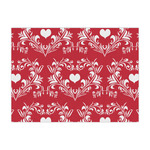 Heart Damask Large Tissue Papers Sheets - Heavyweight