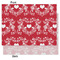 Heart Damask Tissue Paper - Heavyweight - Medium - Front & Back