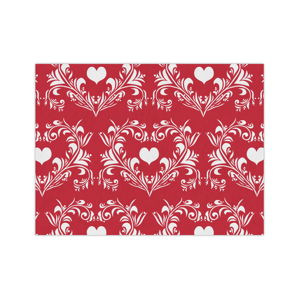 Custom Heart Damask Medium Tissue Papers Sheets - Heavyweight