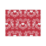 Heart Damask Medium Tissue Papers Sheets - Lightweight