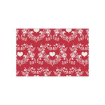 Heart Damask Small Tissue Papers Sheets - Lightweight