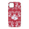 Heart Damask iPhone 14 Pro Tough Case - Back